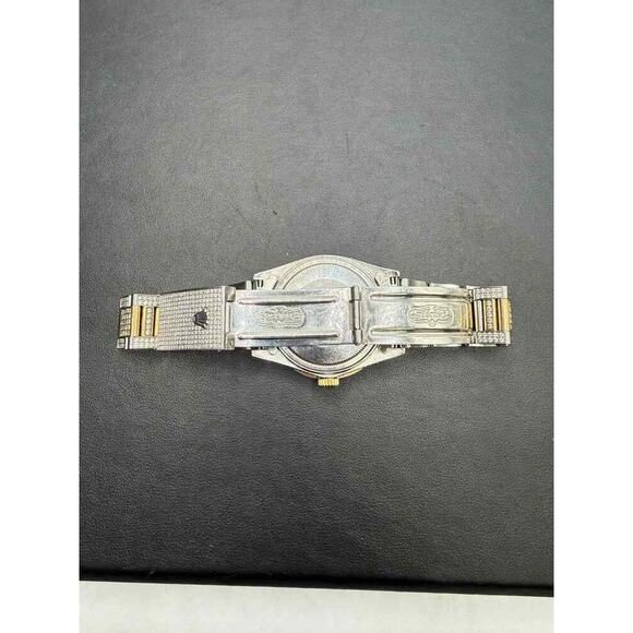 Rolex Datejust 16013 36mm 1982 Diamond Bezel Arabic Diamond Dial SPB-TS 353846 - Picture 9 of 11